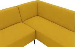 Goossens hoeksalon key west geel stof - 8229548-01