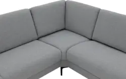 Goossens hoeksalon dallas grijs stof - 8229628-11