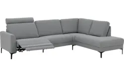 Goossens hoeksalon dallas grijs stof - 8229628-11