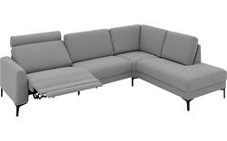 Goossens hoeksalon dallas grijs stof - 8229628-11