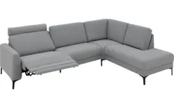 Goossens hoeksalon dallas grijs stof - 8229628-11