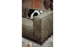 Goossens zitbank calvin groen micro leer - 8190314-626-01