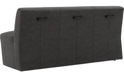 Goossens eetbank montana grijs micro leer - 8229739-02