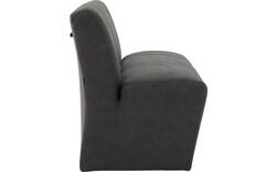 Goossens eetbank montana grijs micro leer - 8229739-01
