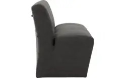 Goossens eetbank montana grijs micro leer - 8229739-01