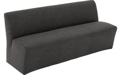 Goossens eetbank montana grijs micro leer - 8229739-01