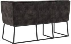 Goossens excellent eetbank tom grijs stof - 8229744-02