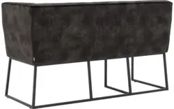 Goossens excellent eetbank tom grijs stof - 8229744-01