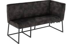 Goossens excellent eetbank tom grijs stof - 8229744-01