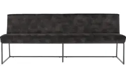 Goossens excellent eetbank tom grijs stof - 8229746-02