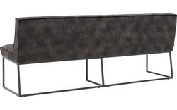 Goossens excellent eetbank tom grijs stof - 8229746-03