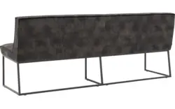 Goossens excellent eetbank tom grijs stof - 8229746-02