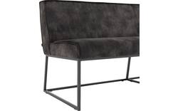 Goossens excellent eetbank tom grijs stof - 8229746-02