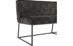 Goossens excellent eetbank tom grijs stof - 8229746-02
