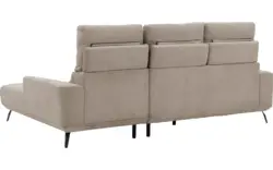 Goossens excellent loungebank princess beige stof - 8229789-01-gespiegeld