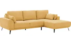Goossens excellent loungebank princess geel stof - 8229790-01-gespiegeld