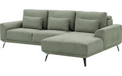 Goossens excellent loungebank princess groen stof - 8229791-01-gespiegeld