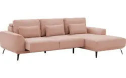 Goossens excellent loungebank princess roze stof - 8229792-01-gespiegeld