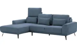 Goossens excellent loungebank princess blauw stof - 8229794-01