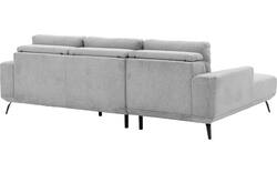 Goossens excellent loungebank princess grijs stof - 8229795-01