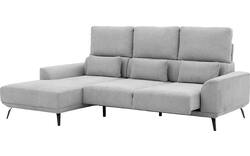 Goossens excellent loungebank princess grijs stof - 8229795-01