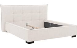 Goossens bedframe bolzano beige stof - 8229827-01
