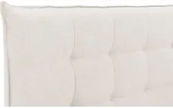 Goossens bedframe bolzano beige stof - 8229827-01