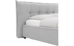 Goossens gestoffeerd bedframe bolzano grijs stof - 8229828-01
