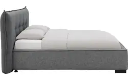 Goossens gestoffeerd bedframe bolzano blauw stof - 8229832-01
