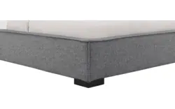 Goossens gestoffeerd bedframe bolzano blauw stof - 8229832-01