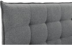 Goossens gestoffeerd bedframe bolzano blauw stof - 8229832-01