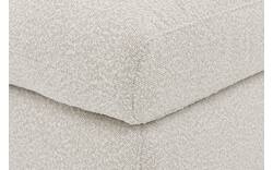 Goossens voetenbank odette wit stof - 8230134-01