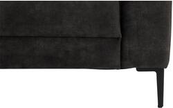 Goossens hoeksalon coco zwart stof - 8230181-01
