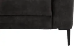 Goossens hoeksalon coco zwart stof - 8230181-01