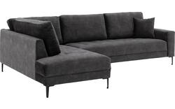 Goossens hoeksalon coco grijs stof - 8230182-01
