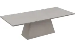 Goossens eettafel stone grijs beton - 8230196-02