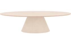 Goossens eettafel stone beige beton - 8230250-02