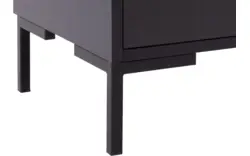 Goossens basic dressoir madrid zwart melamine - 8230286-09