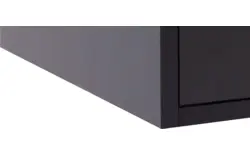 Goossens basic dressoir madrid zwart melamine - 8230286-09