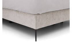 Goossens boxspring ease classic incl matras grijs stof - 8230294-01