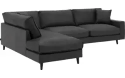 Goossens hoeksalon jonas grijs micro leer - 8230453-01