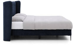 Goossens boxspring ease classic incl matras blauw stof - 8230498-01