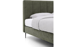 Goossens boxspring ease solid incl matras groen stof - 8230509-04