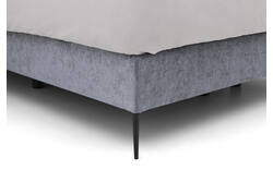 Goossens boxspring ease solid incl matras grijs stof - 8230510-01