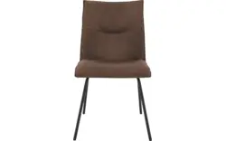 Goossens eetkamerstoel milan bruin micro leer - 8231020-01