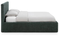 Goossens bedframe mysen storage groen stof - 8231027-08