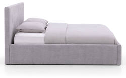 Goossens bedframe mysen storage grijs stof - 8231156-02