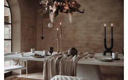 Goossens eettafel stone wit beton - 8229766-02