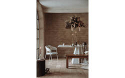 Goossens eettafel stone wit beton - 8229766-02