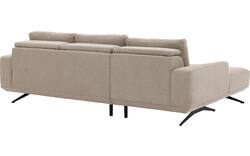Goossens excellent loungebank princess beige stof - 8231518-01